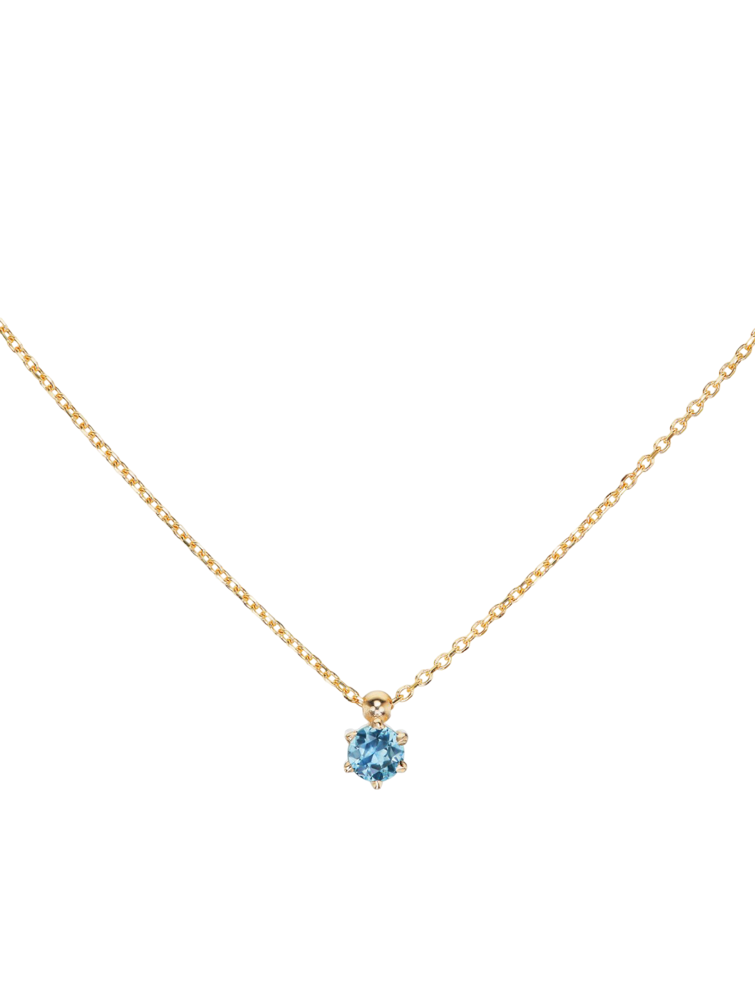 Astor necklace with sapphire